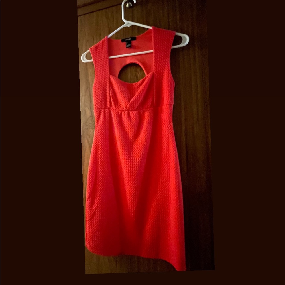 Forever 21 Small peach mini dress